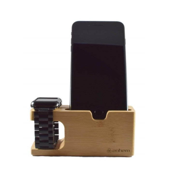 Bamboo Wood Charging Dock - Anhem