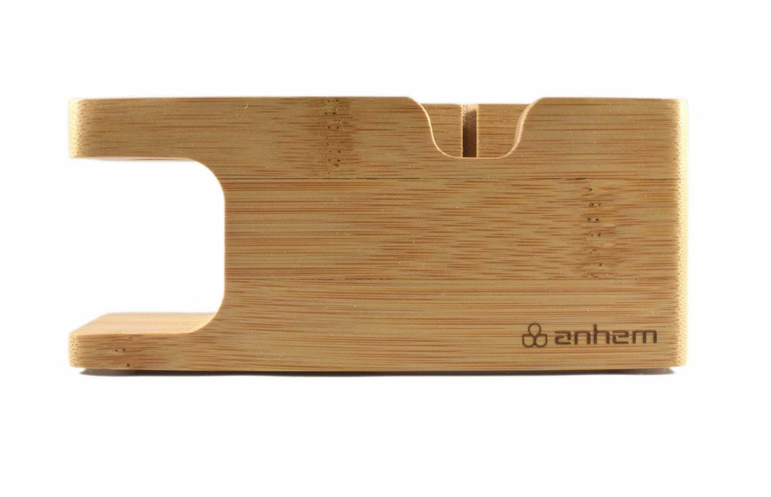 Bamboo Wood Charging Dock - Anhem