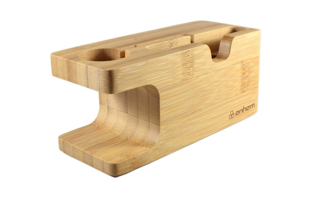 Bamboo Wood Charging Dock - Anhem