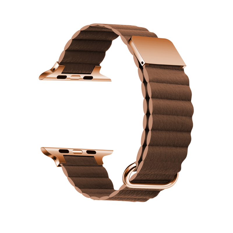 Magnetic Leather Loop Watch Band - Anhem