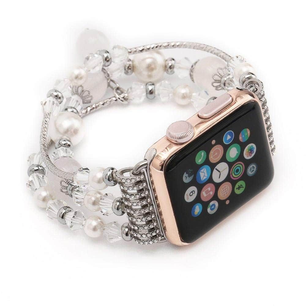 OPEN BOX - Agate Bead Bracelet Watch Band - Anhem