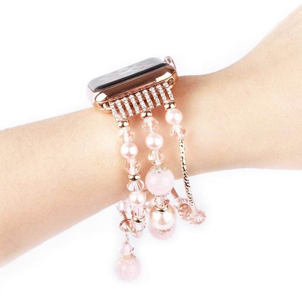 OPEN BOX - Agate Bead Bracelet Watch Band - Anhem