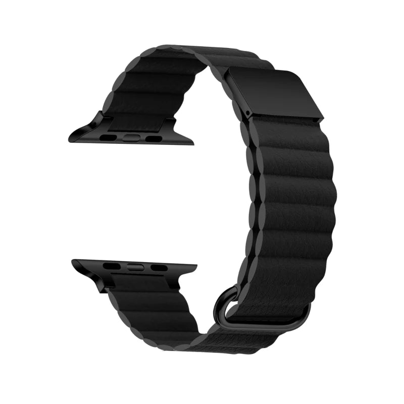 Magnetic Leather Loop Watch Band - Anhem