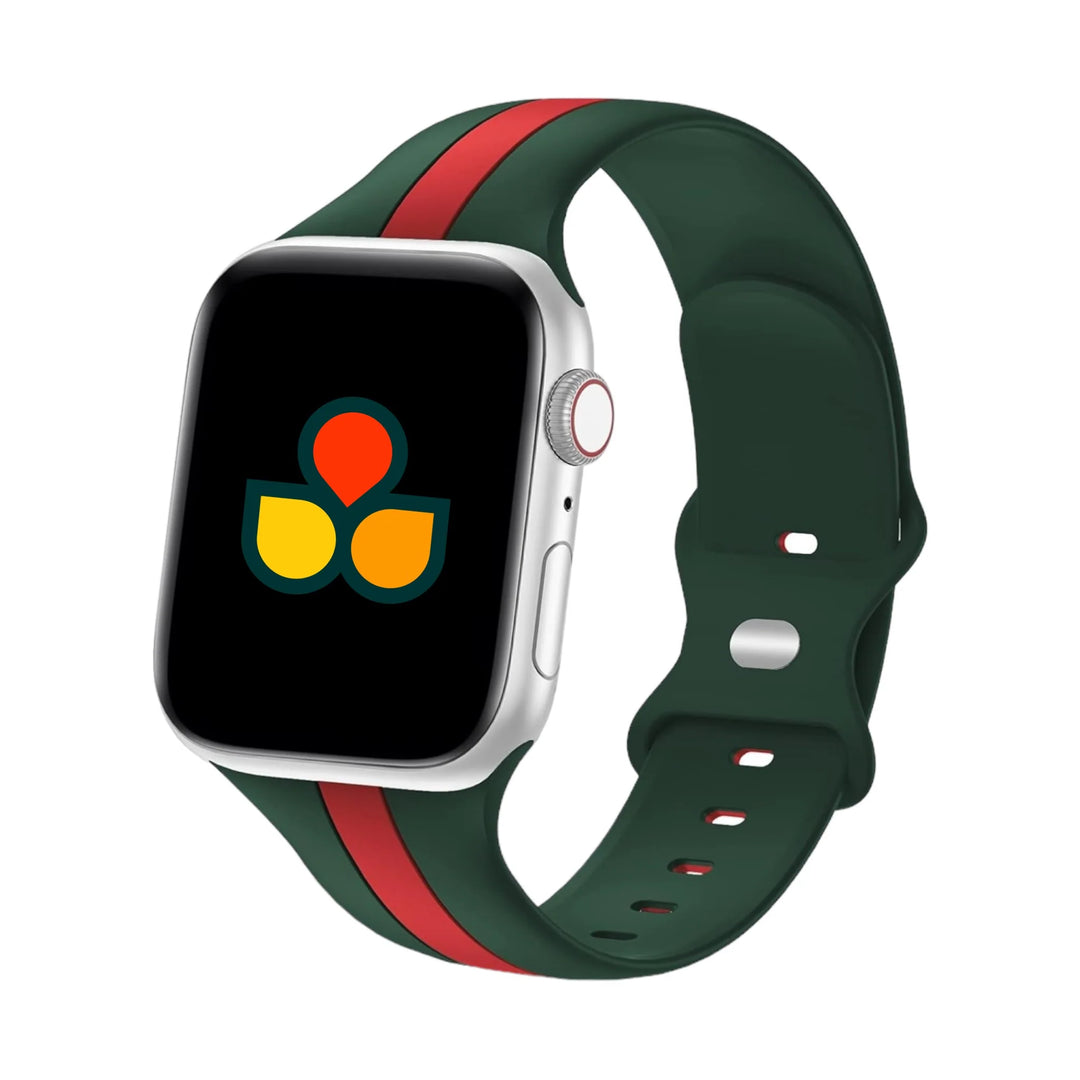 Two Tone Silicone Sport Bands